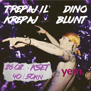 Dino Blunt w. Trepaj il' krepaj u KSET-u photo